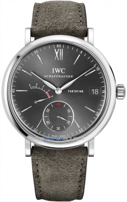 Buy this new IWC Portofino Hand Wound Eight Days 45mm iw510115 mens watch for the discount price of £7,650.00. UK Retailer.